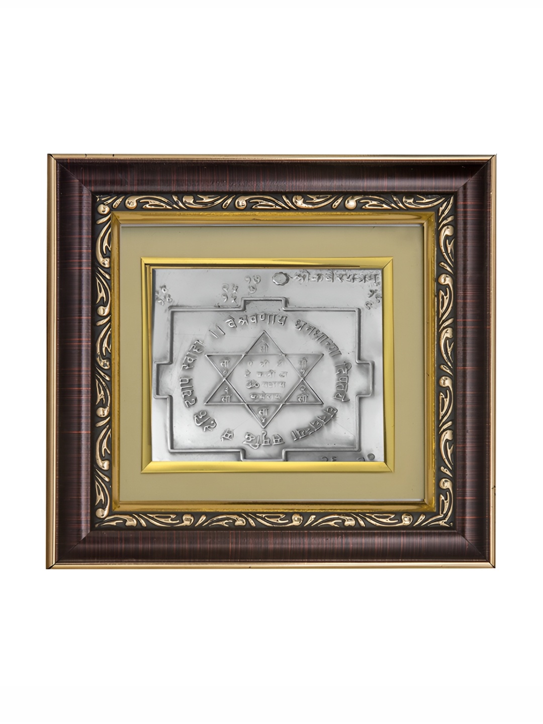 

Pray Everyday Grey & Brown Kuber Yantra