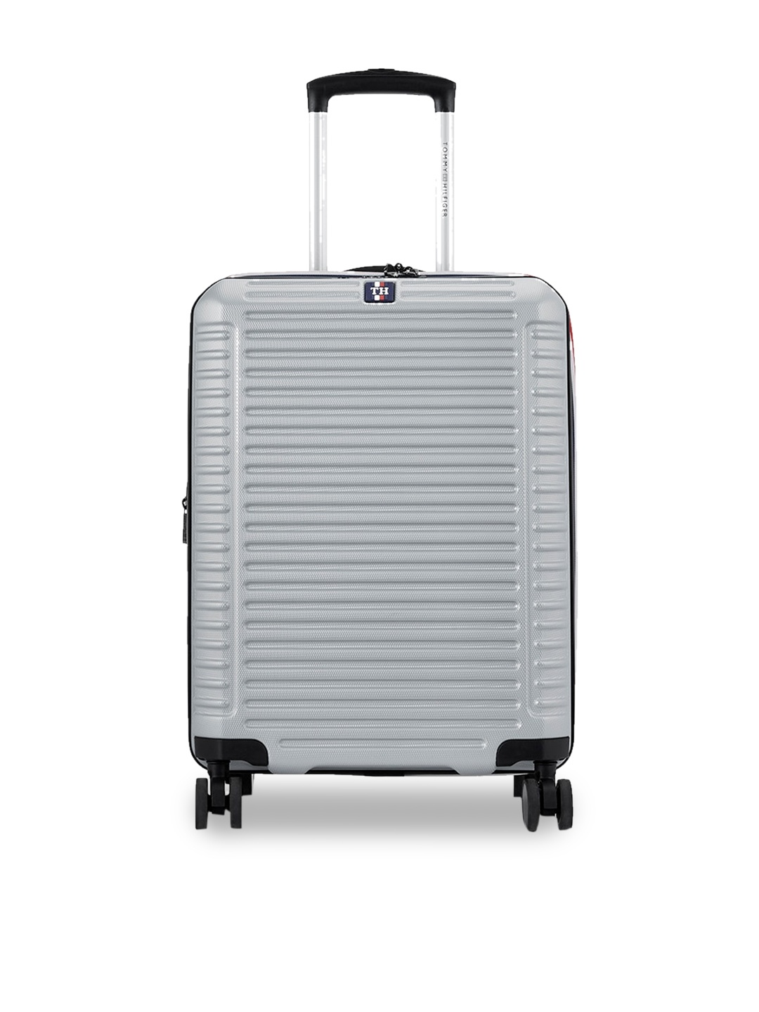 

Tommy Hilfiger Hummer Plus Hard Case Large Trolley Bag, Grey