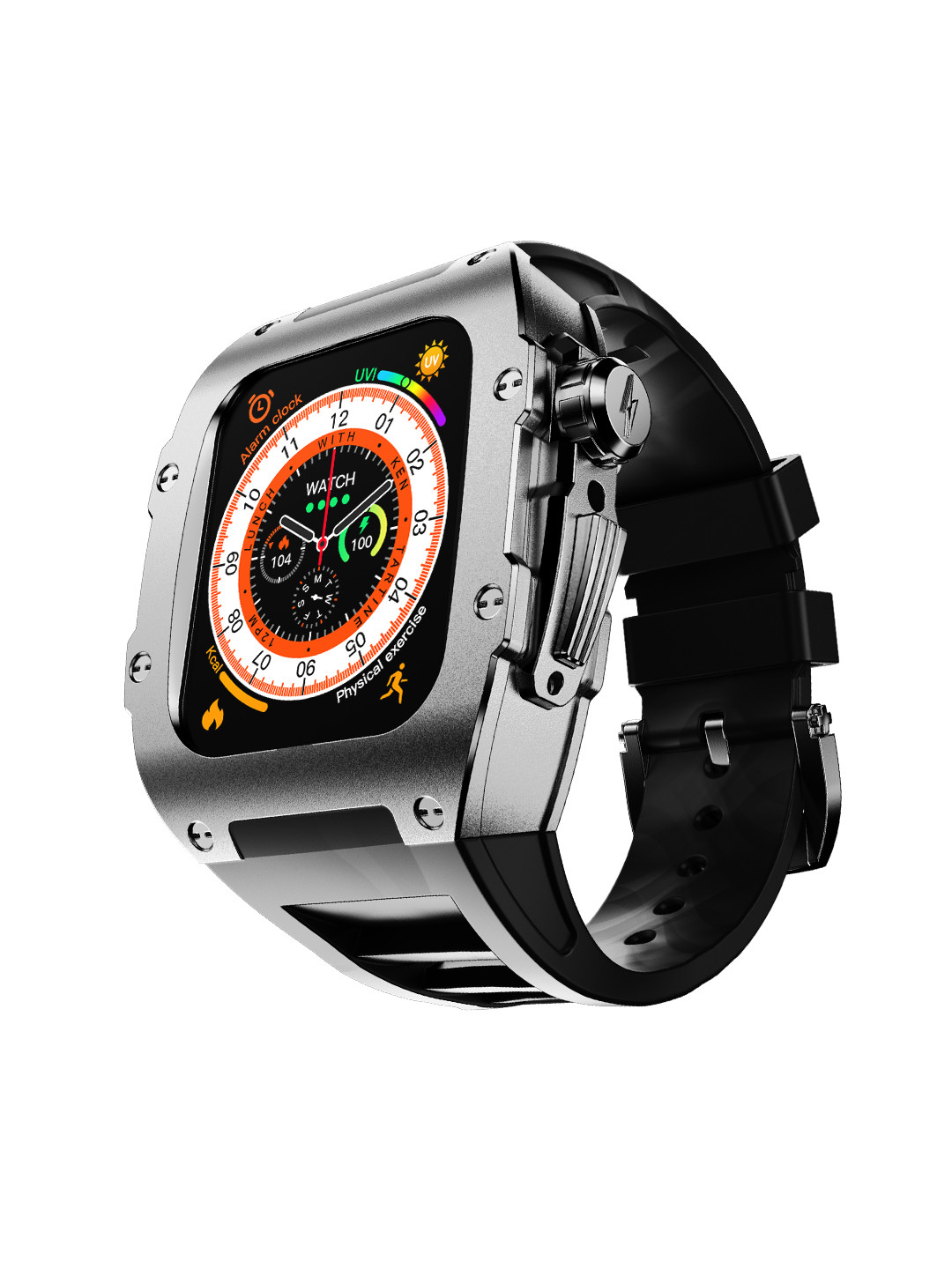 

Fire-Boltt Huracan 1.95" Giant IPS Display Smartwatch With BT Calling, Silver