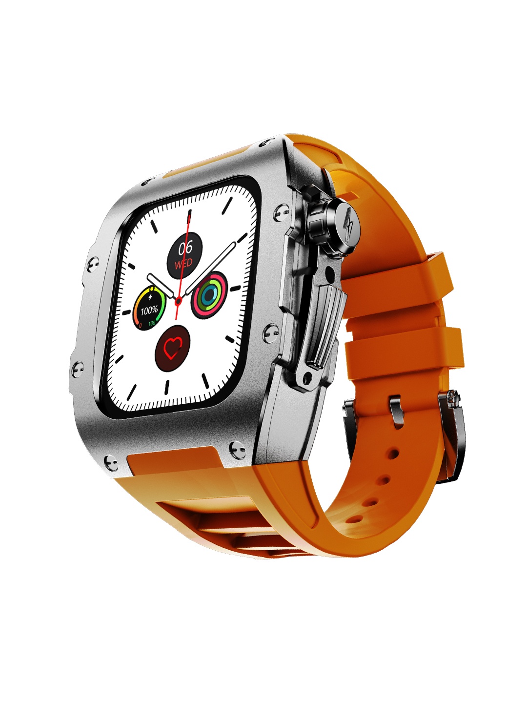 

Fire-Boltt Huracan 1.95" IPS Display Smartwatch With BT Calling, Orange