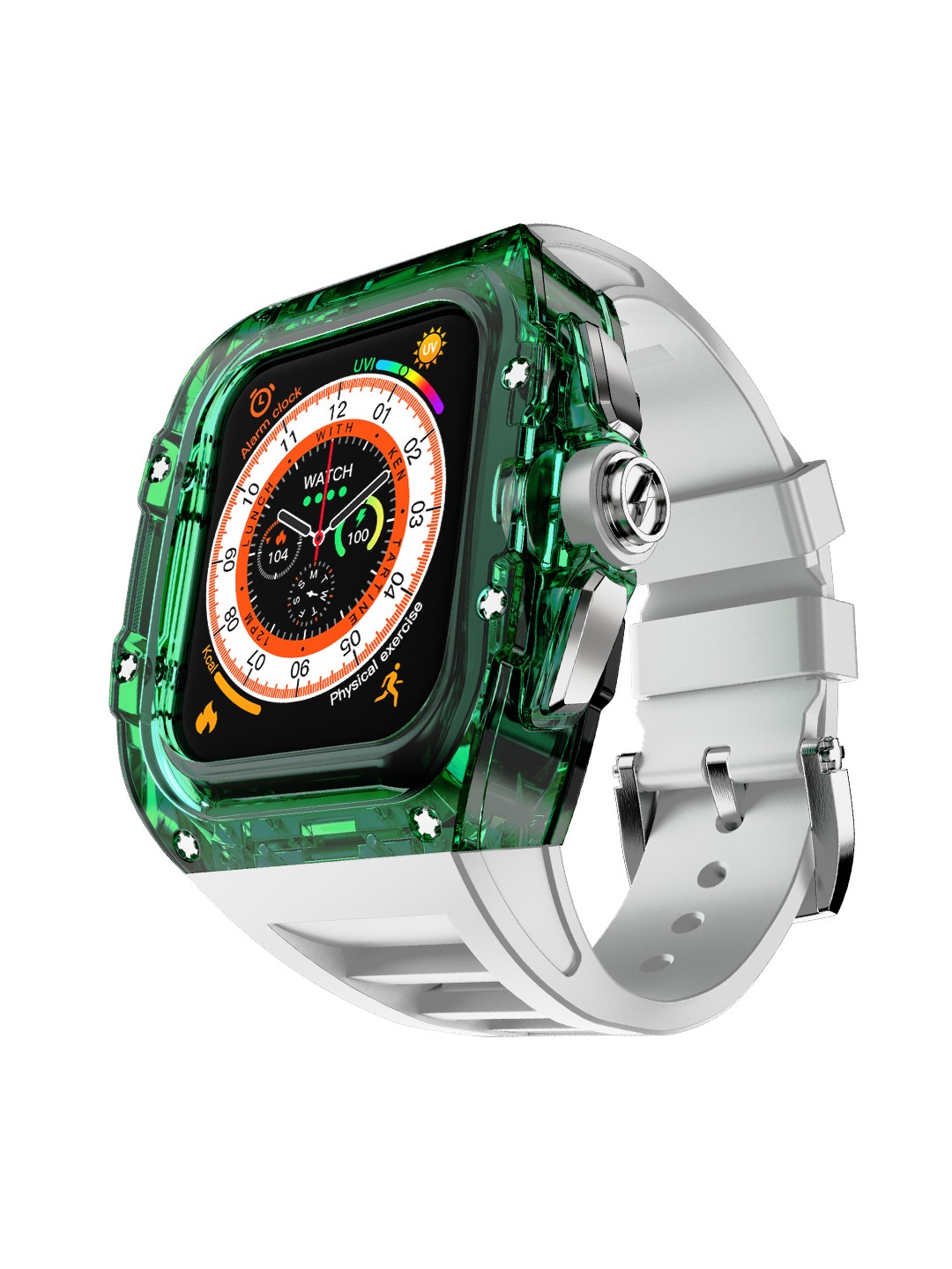 

Fire-Boltt Diablo 1.95" Giant IPS Display Smartwatch With BT Calling, Off white
