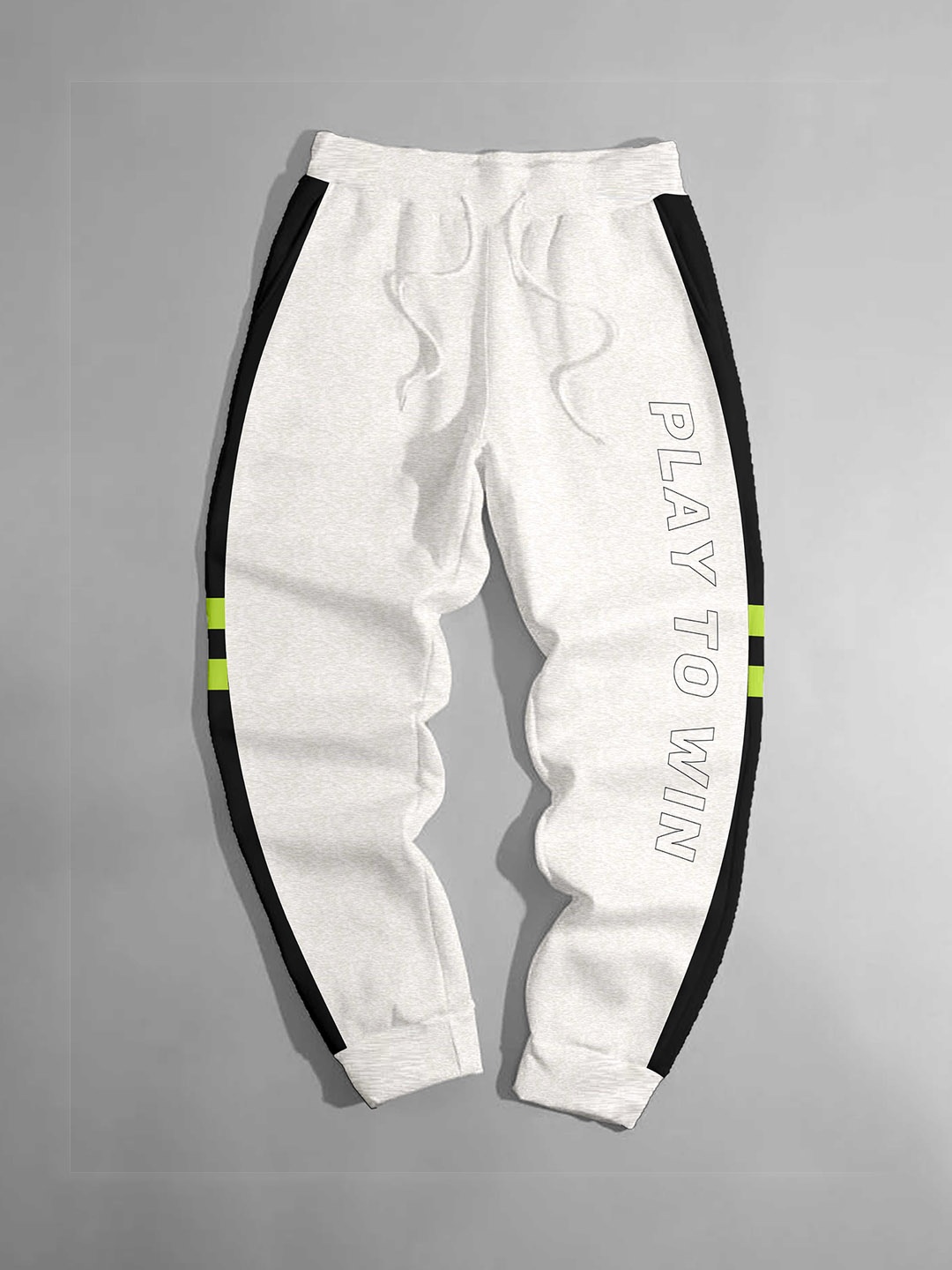 

BAESD Boys Mid-Rise Fleece Joggers, Grey melange