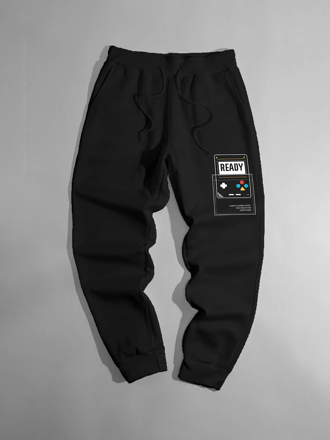

BAESD Boys Mid-Rise Joggers, Black