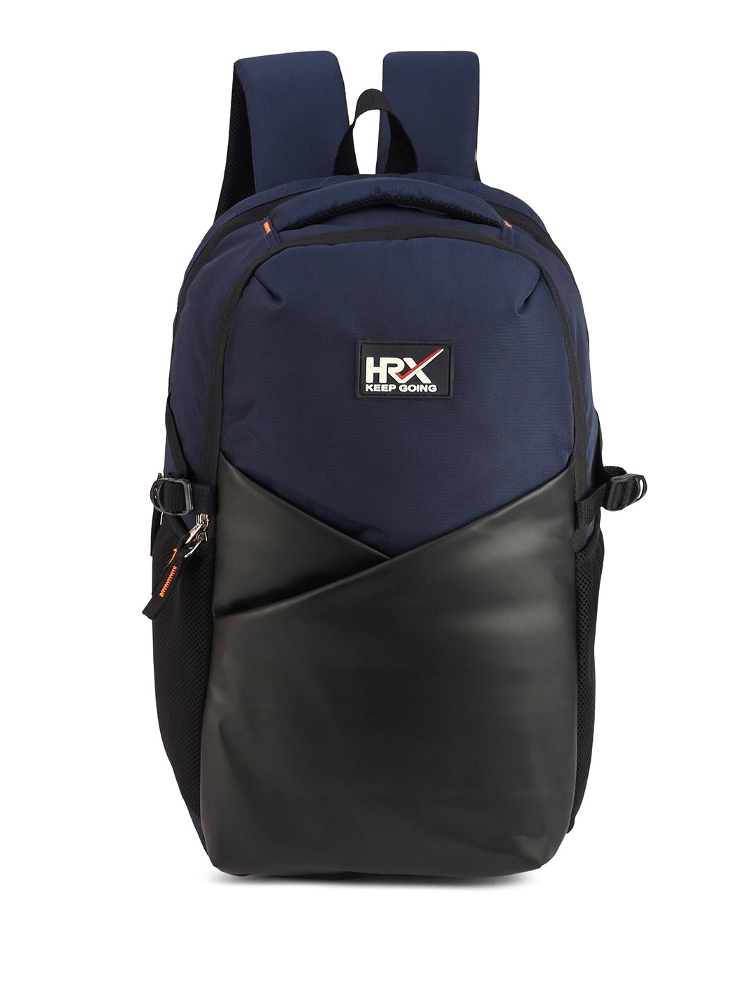 

HRX by Hrithik Roshan Unisex Ergonomic Rain Cover Water Resistance Padded Backpack 35L, Black