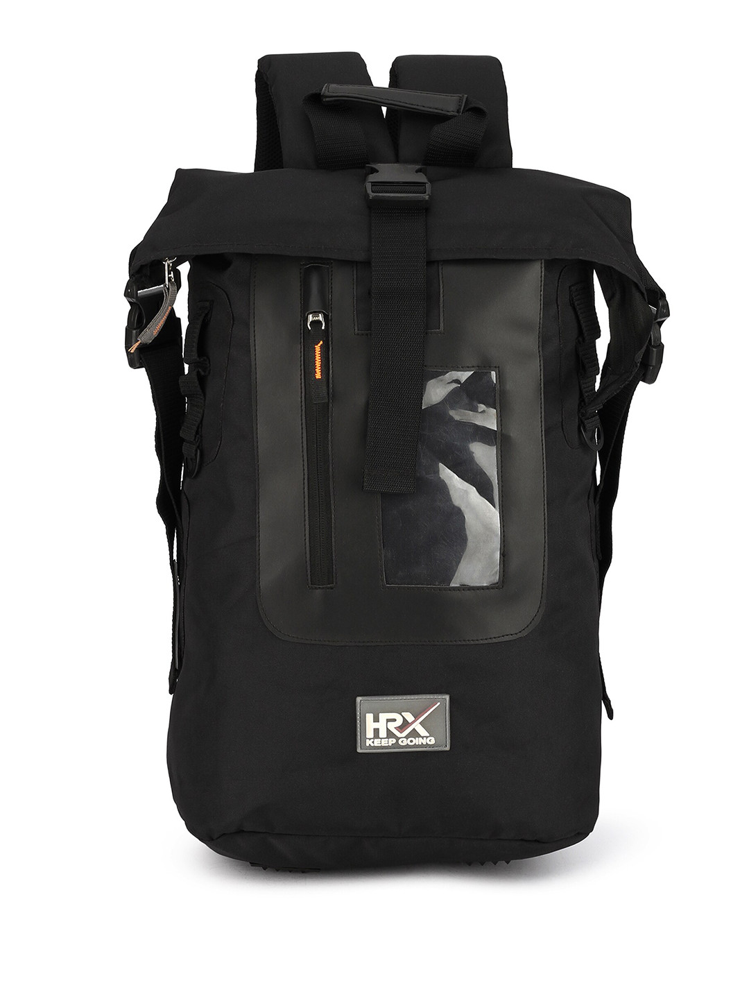 

HRX by Hrithik Roshan Unisex Black Large Backpack