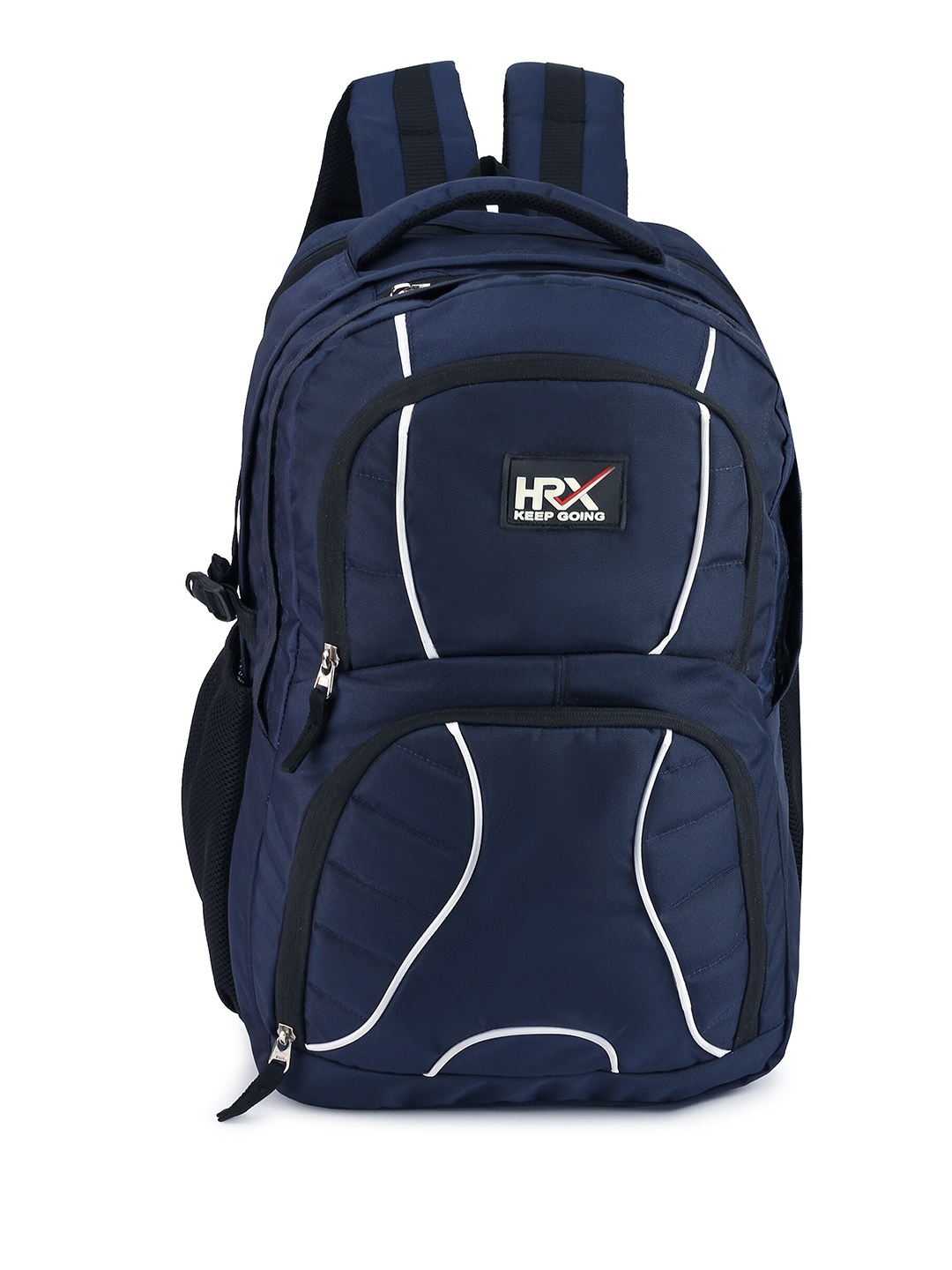 

HRX by Hrithik Roshan Unisex Ergonomic Rain Cover Water Resistance Padded Backpack 50L, Black