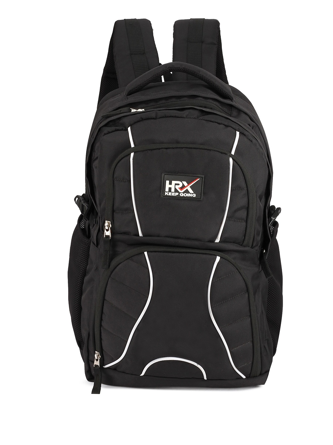 

HRX by Hrithik Roshan Unisex Black Lightweight Water Resistance Backpack