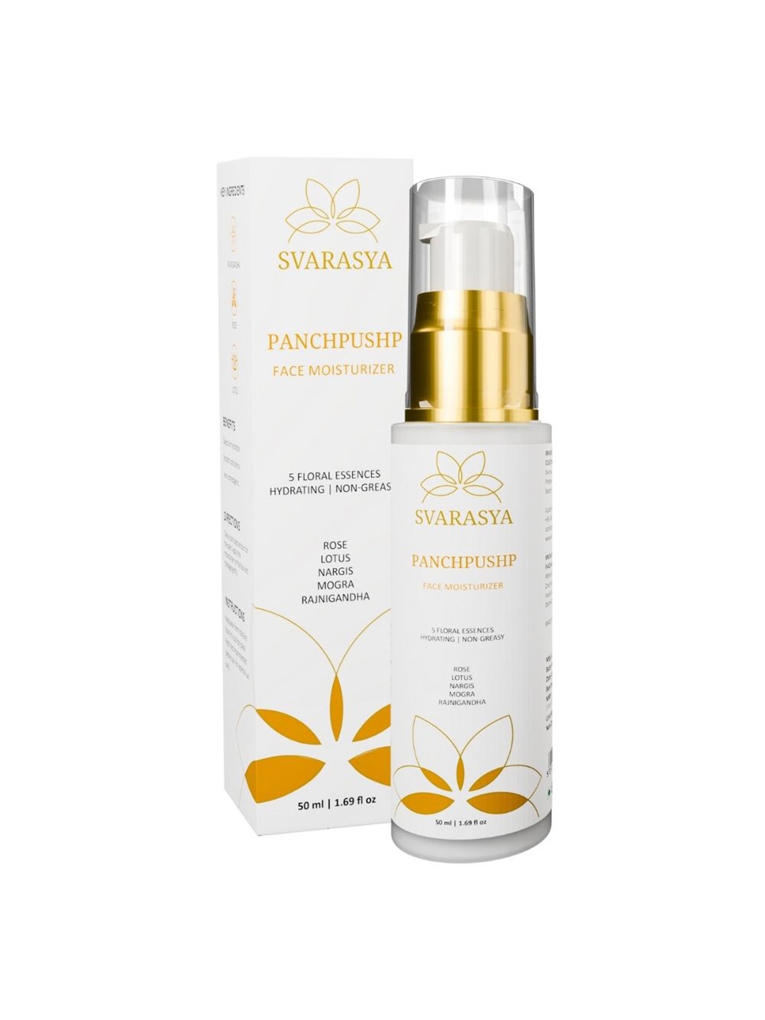 

Svarasya Panchpushp The Ancient Skin Hydration Lotion - 50ml, Pink