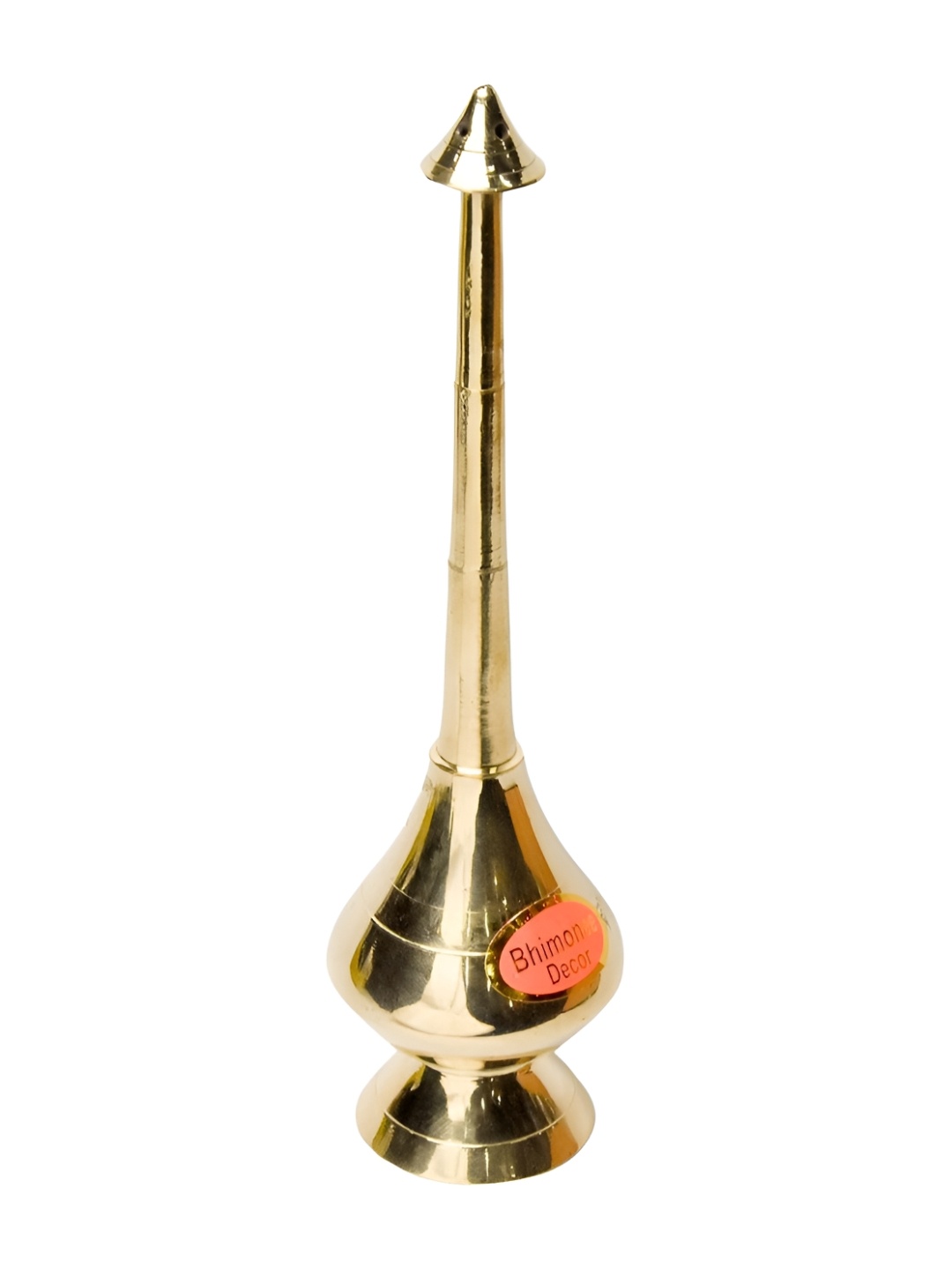 

Bhimonee Decor Gold-Toned Brass Pooja Paneer Chambu