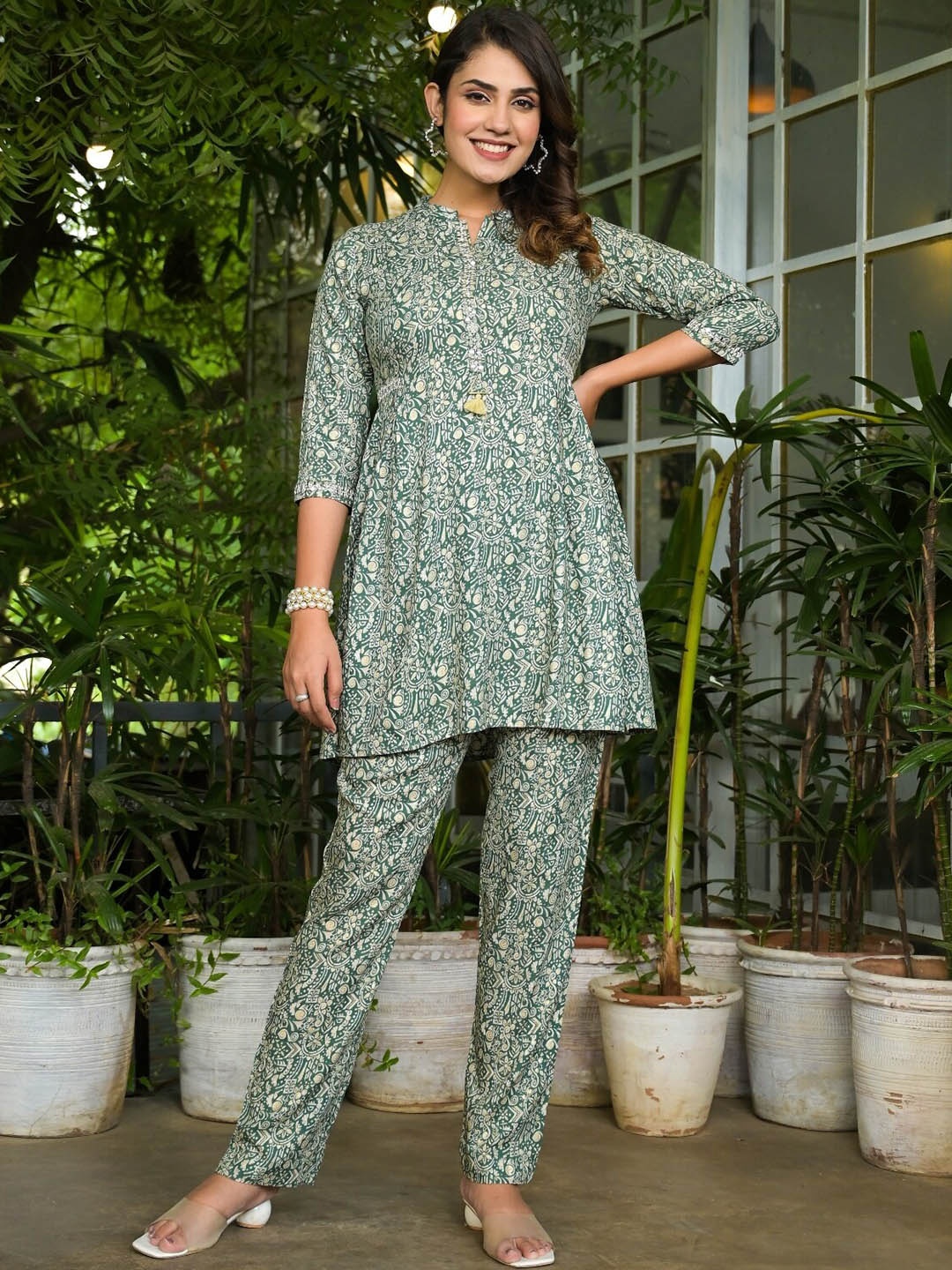 

The Kapas Printed Co-Ords, Green