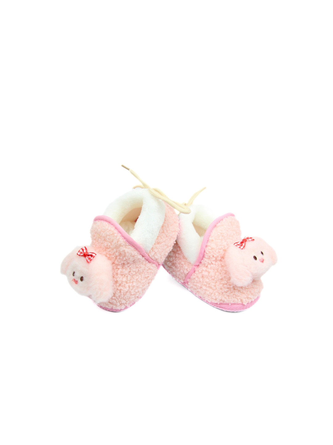 

BAESD Infants Dog Detail Cotton Booties, Pink
