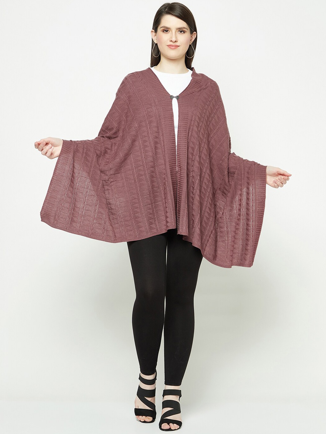 

Knitstudio Knitted Shawl, Pink
