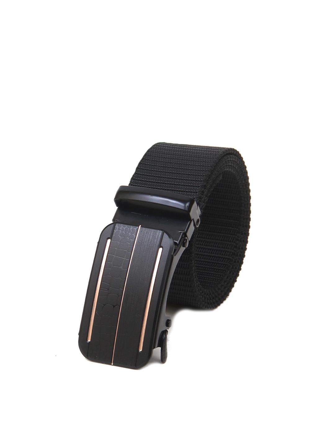 

Calvadoss Women Woven Design Wide Belt, Black