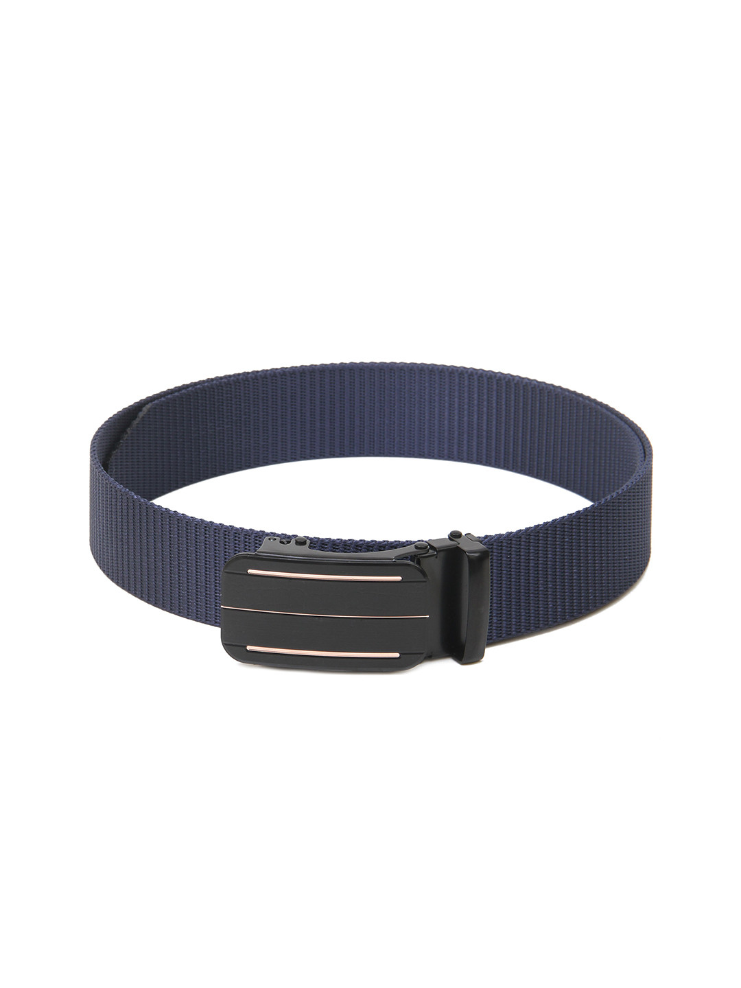 

Calvadoss Women Textured Casual Belt, Navy blue