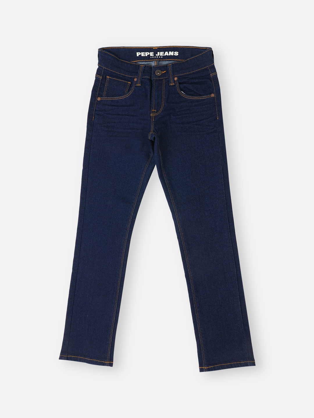 

Pepe Jeans Boys Slim Fit Stretchable Jeans, Blue