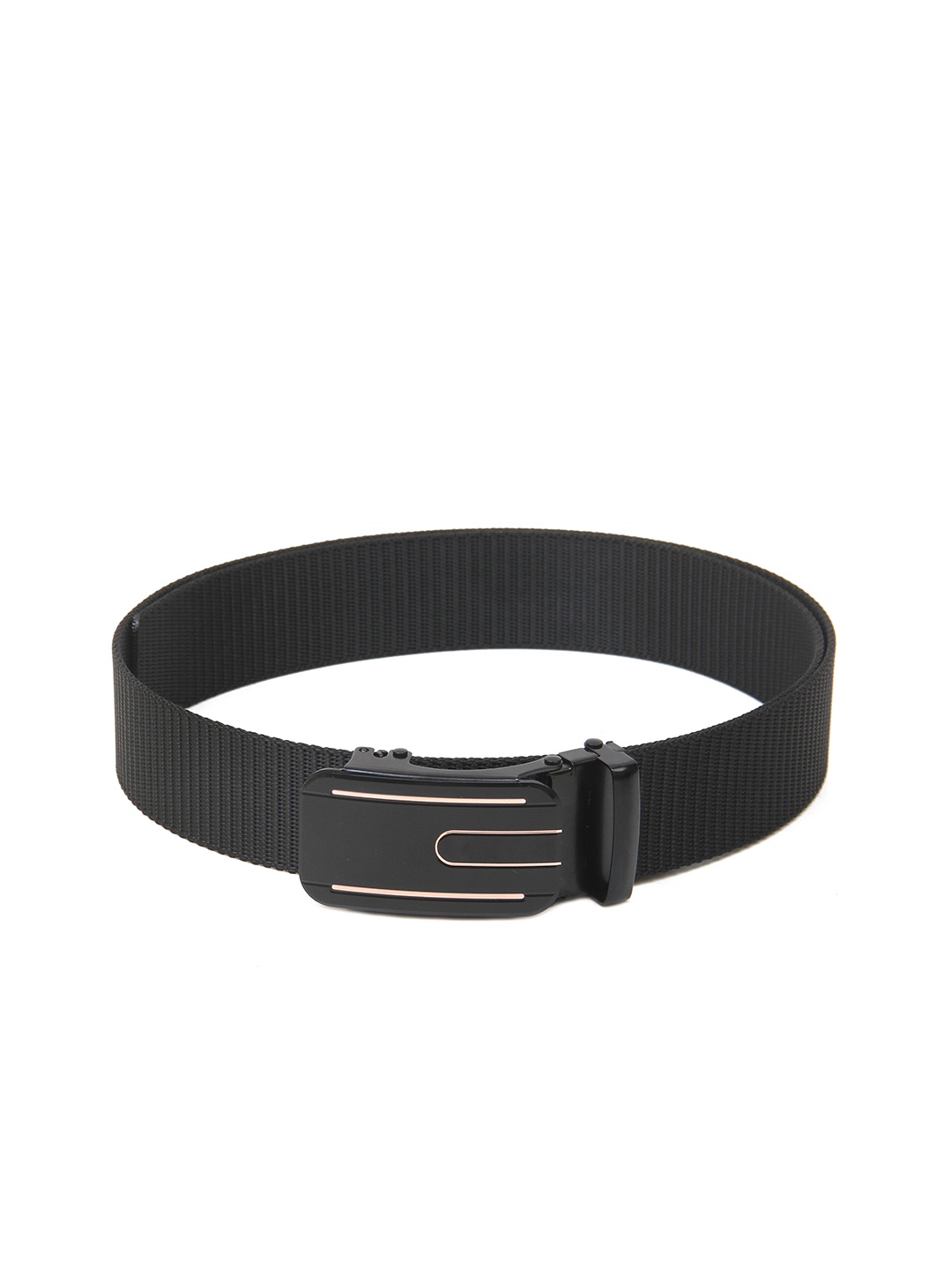 

Calvadoss Men Textured Belt, Black