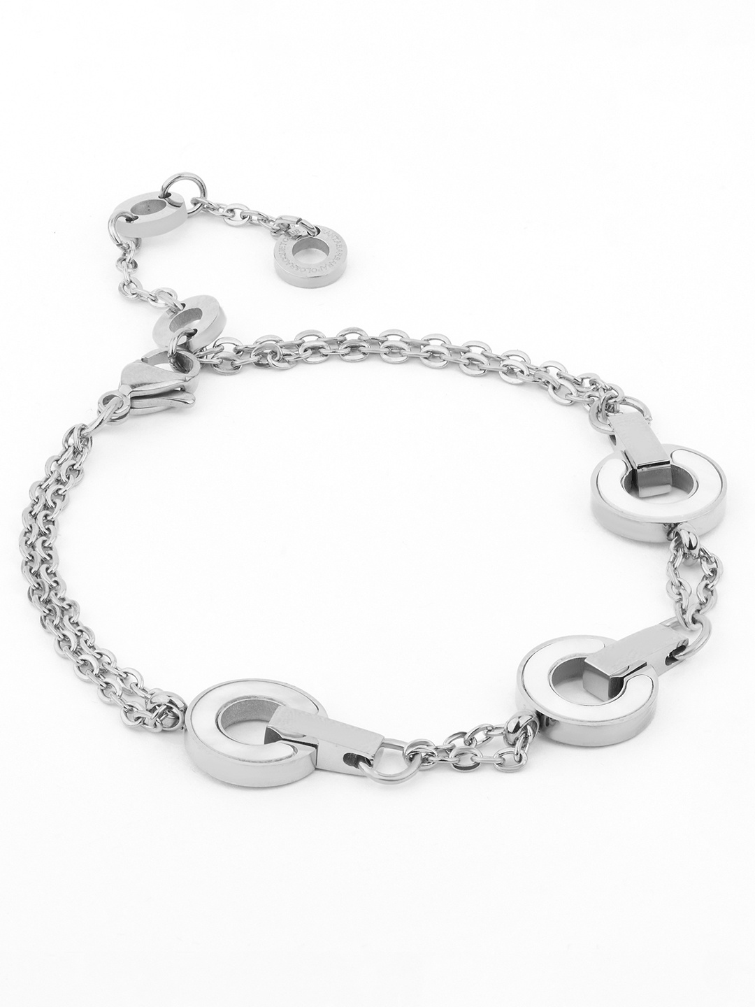 

SANTA BARBARA POLO & RACQUET CLUB Silver-Plated Wraparound Bracelet