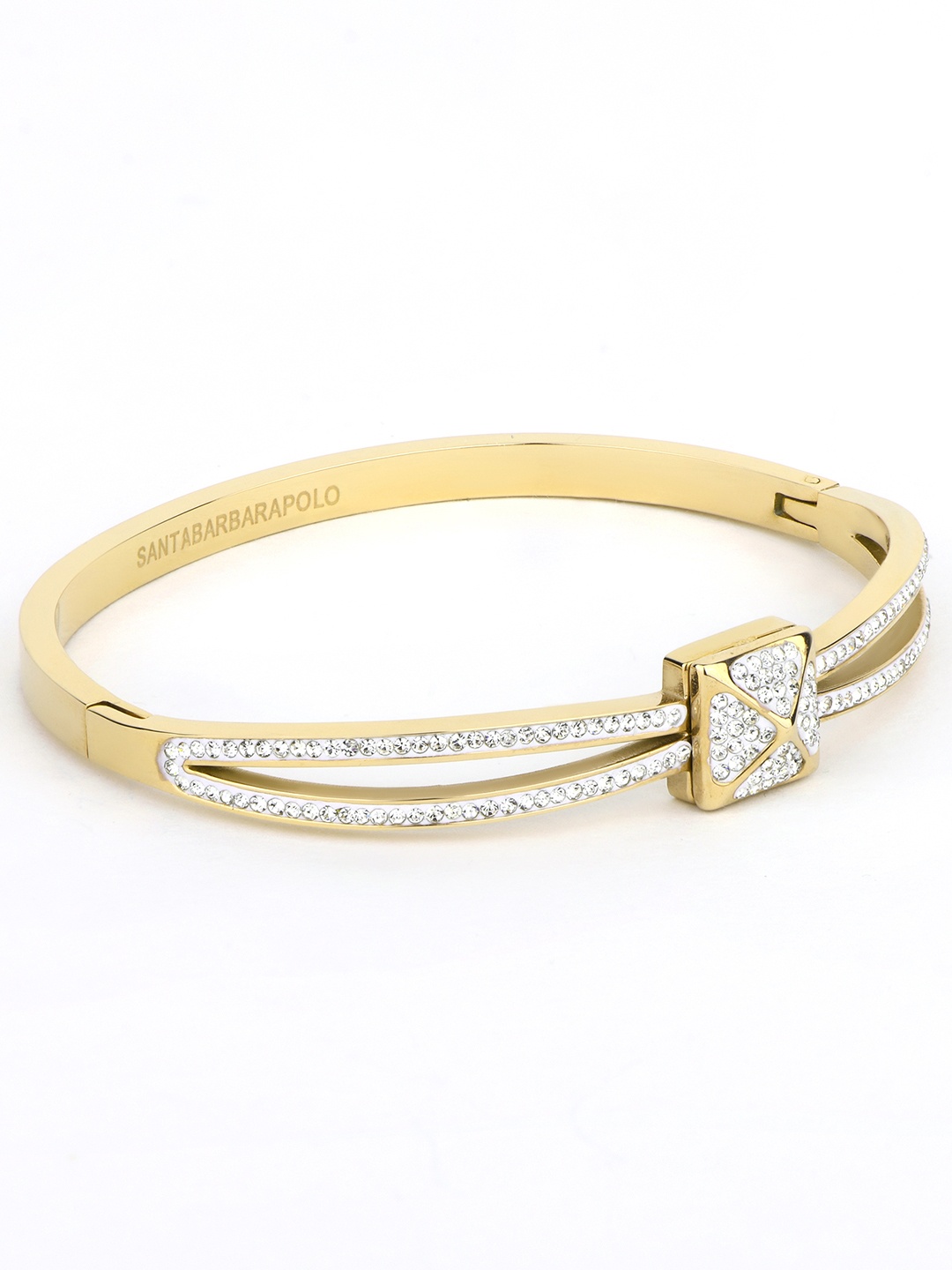 

SANTA BARBARA POLO & RACQUET CLUB Women Gold-Plated Bracelet
