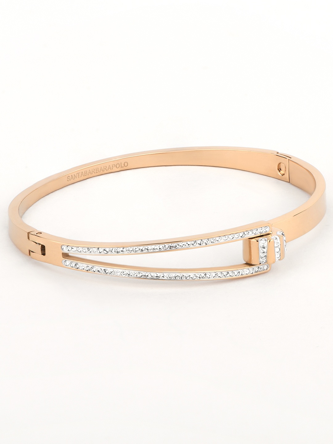 

SANTA BARBARA POLO & RACQUET CLUB Rose Gold-Plated Bangle-Style Bracelet
