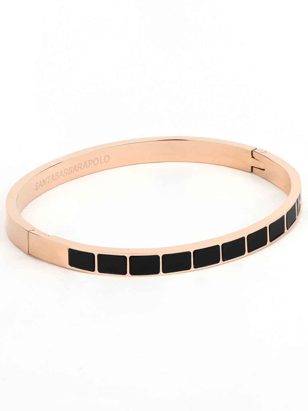 

SANTA BARBARA POLO & RACQUET CLUB Women Rose Gold Plated Bangle Style Bracelet