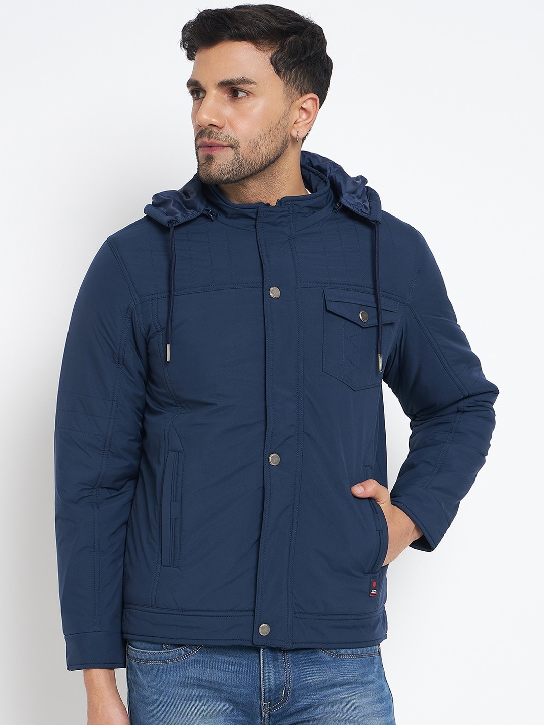 

Duke Hooded Padded Jacket, Blue