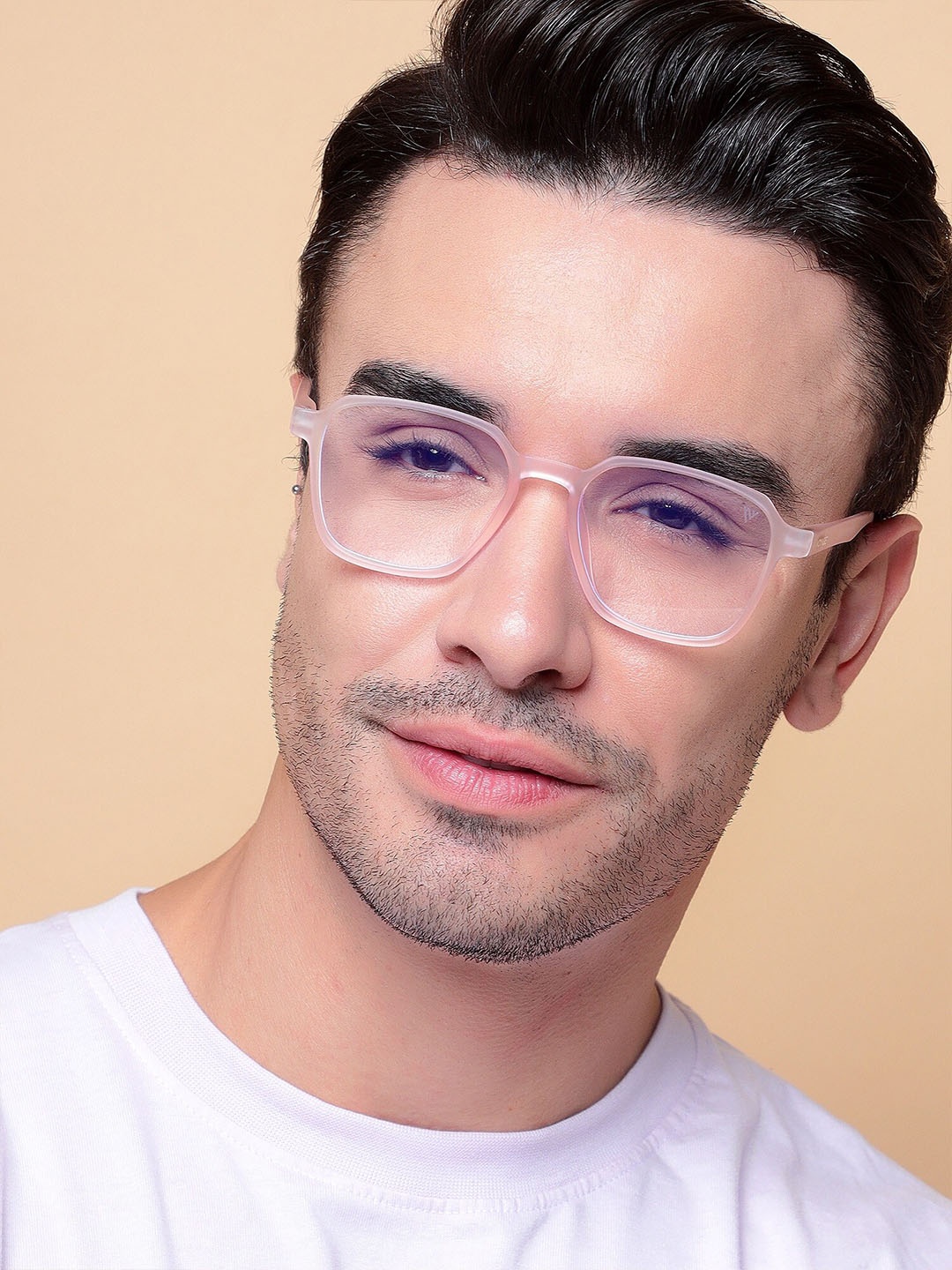 

Voyage Women Full Rim Square Frames, Pink