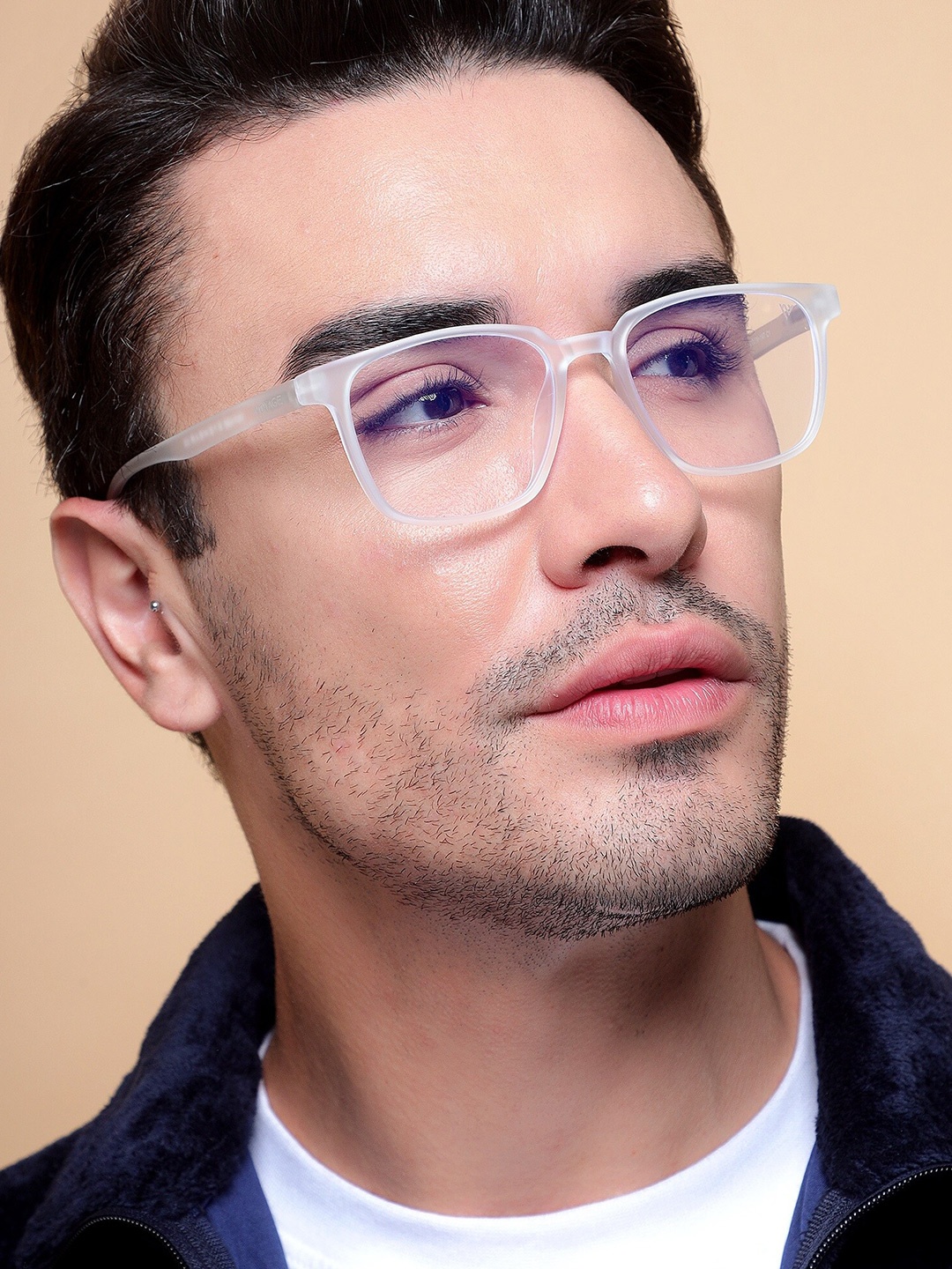 

Voyage Women Full Rim Square Frames, Turquoise blue