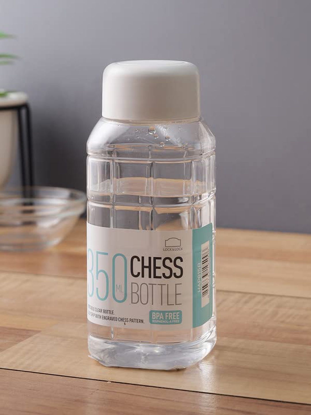 

Lock & Lock Transparent 2 Pieces Chess Water Bottle 350 ml Each