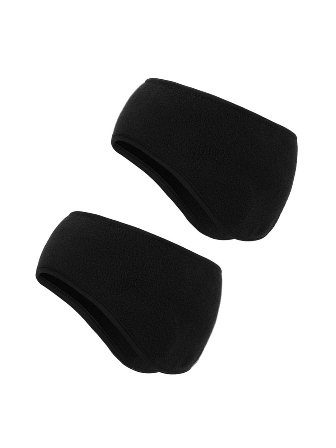 

EL REGALO Pack Of 2 Bandana Headbands, Black