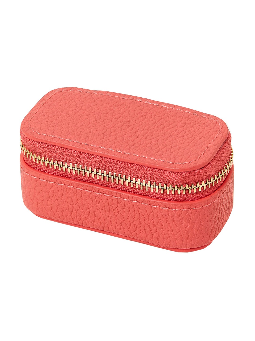 

ACCESSORIZE LONDON Coral Self Design Micro Mini Jewellery Box