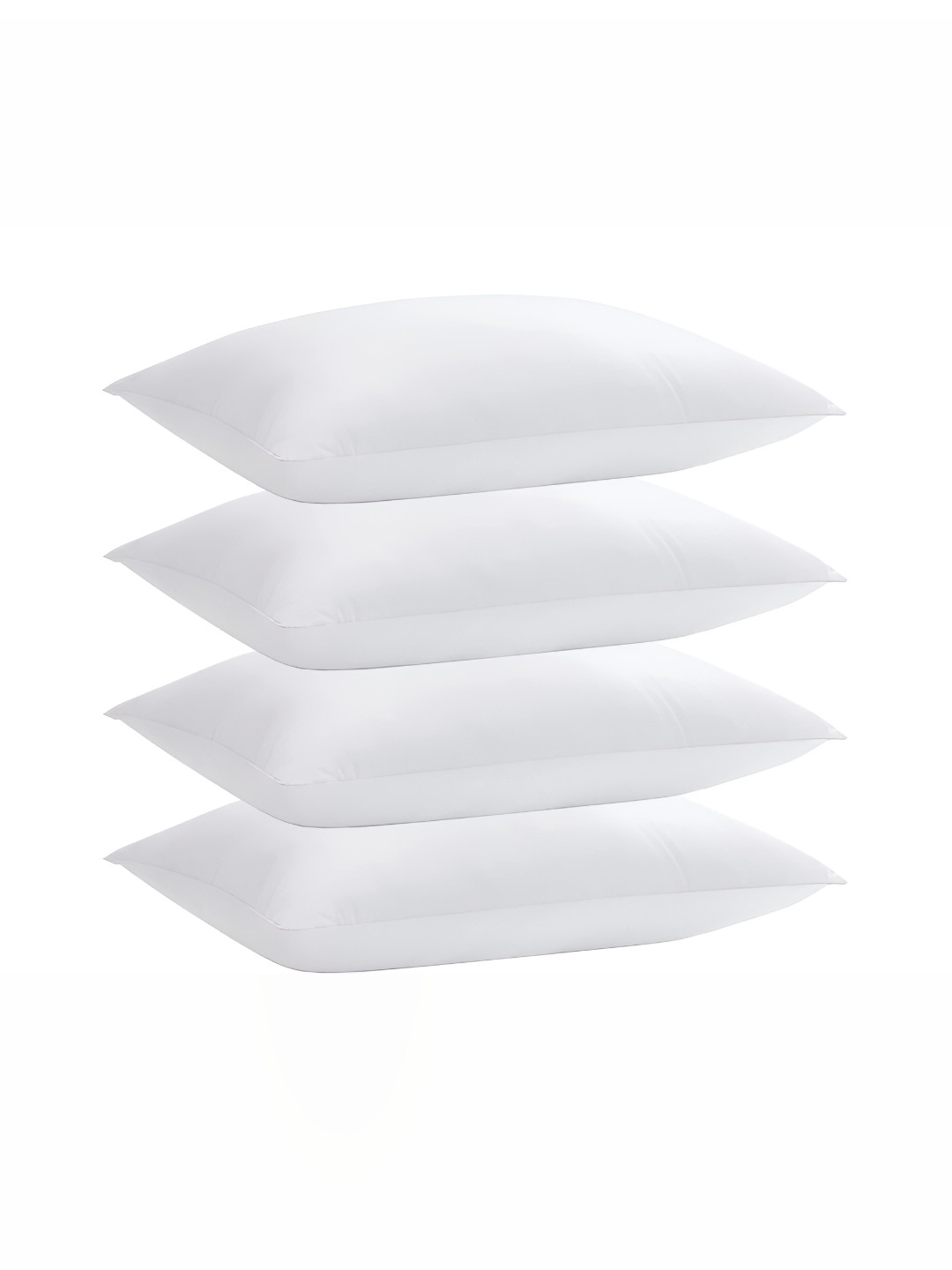 

LINENOVATION White Set of 4 Fibre Filled Lightweight Sleep Pillow
