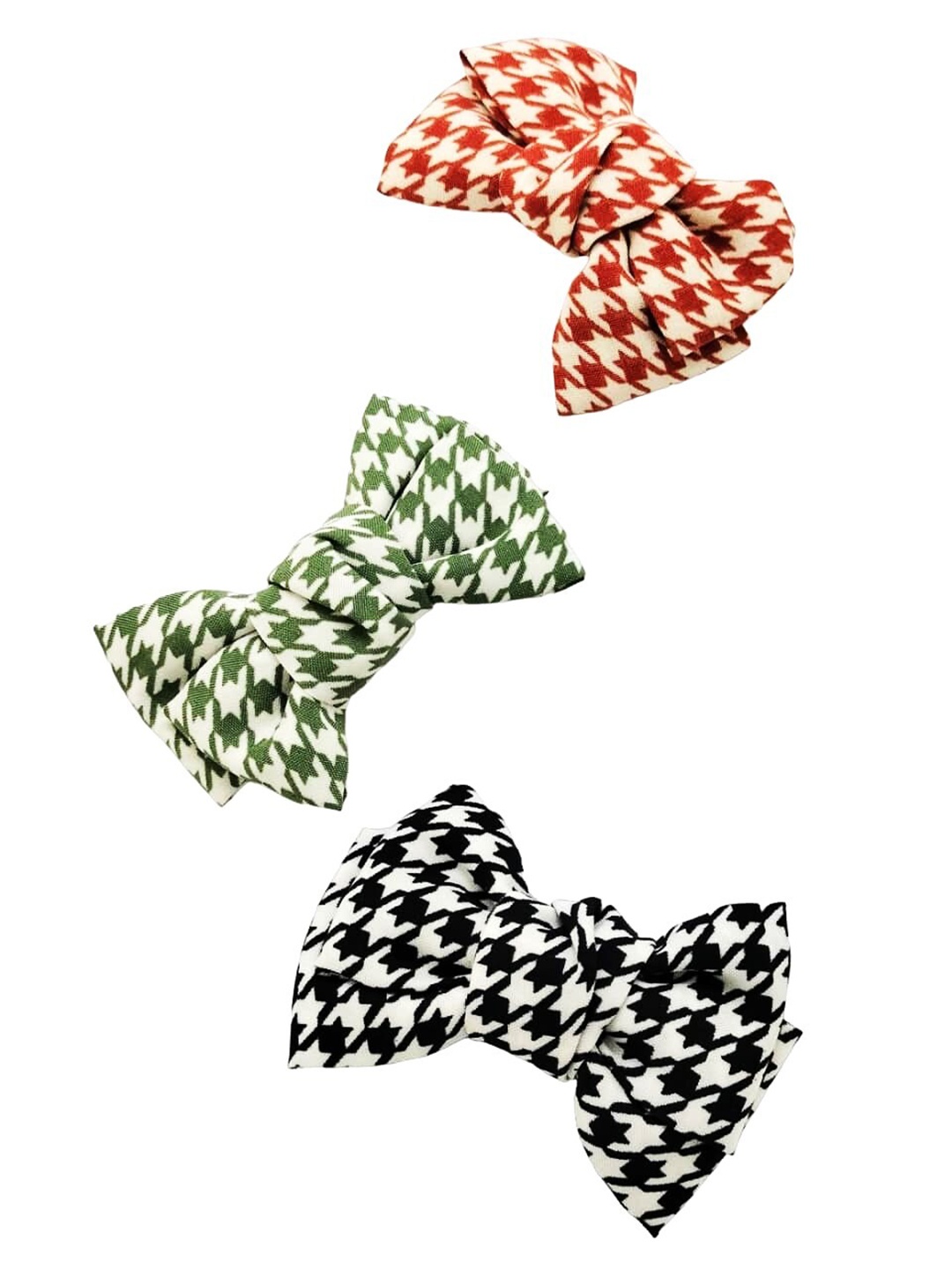 

FEMMIBELLA Girls Set Of 3 Alligator Hair Clip, White