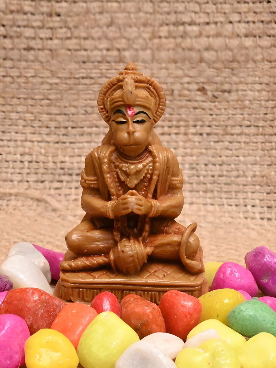

KARIGHAR Brown Religious Idol Showpiece