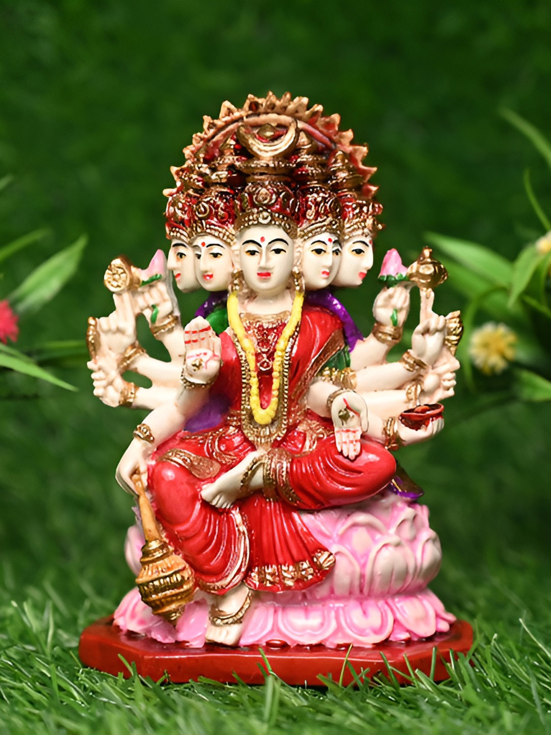 

KARIGHAR Brown Religious Idol Showpiece