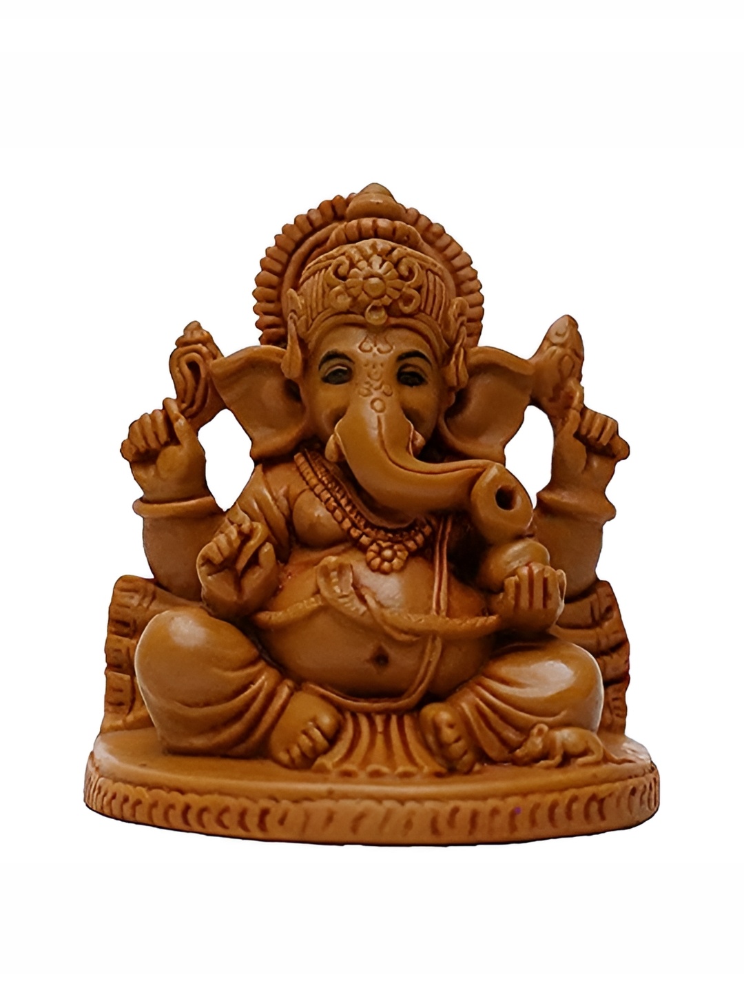 

KARIGHAR Brown Religious Idol Showpiece