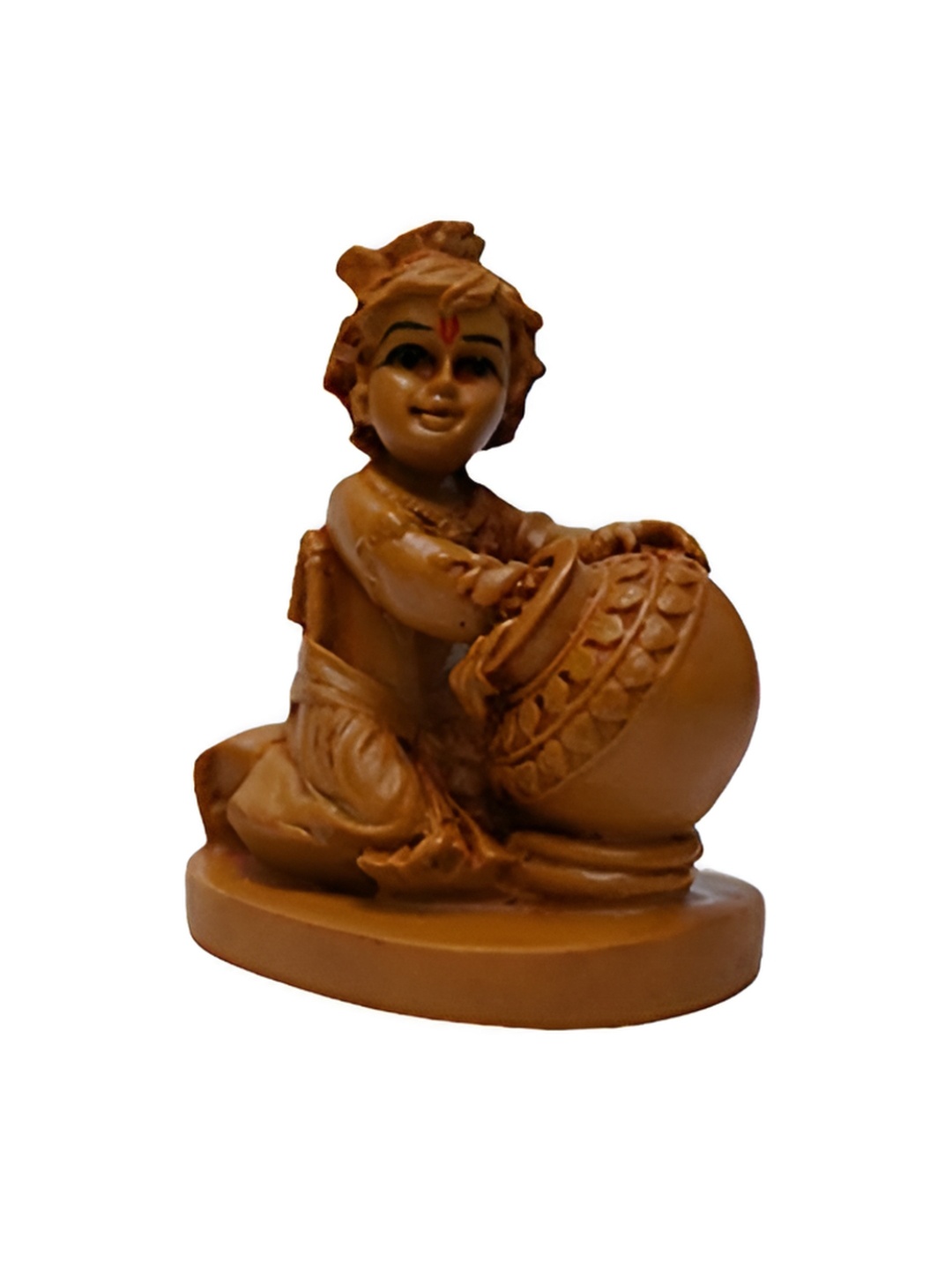 

KARIGHAR Brown Religious Idol Showpiece