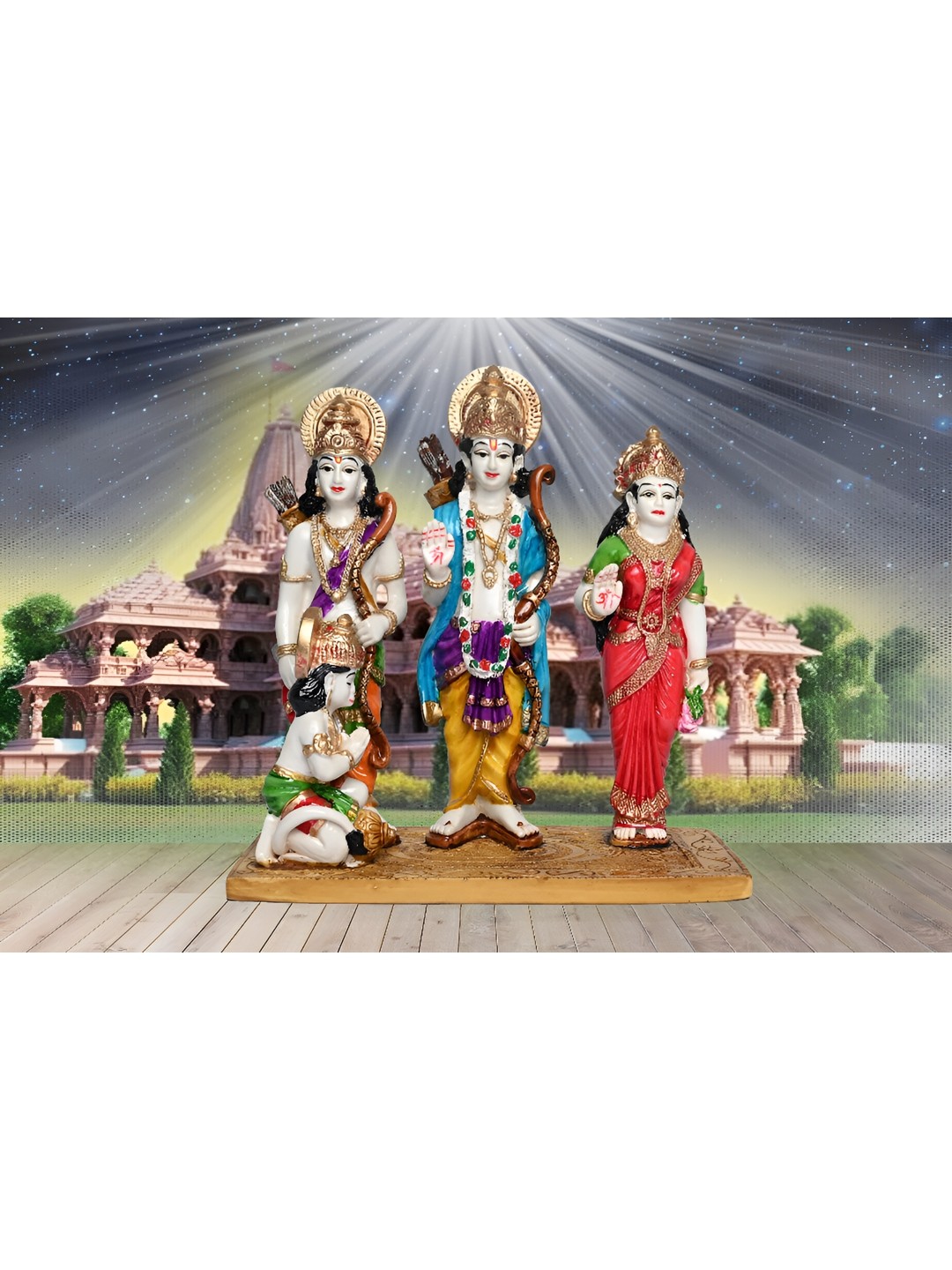 

KARIGHAR Brown Religious Idol Showpiece