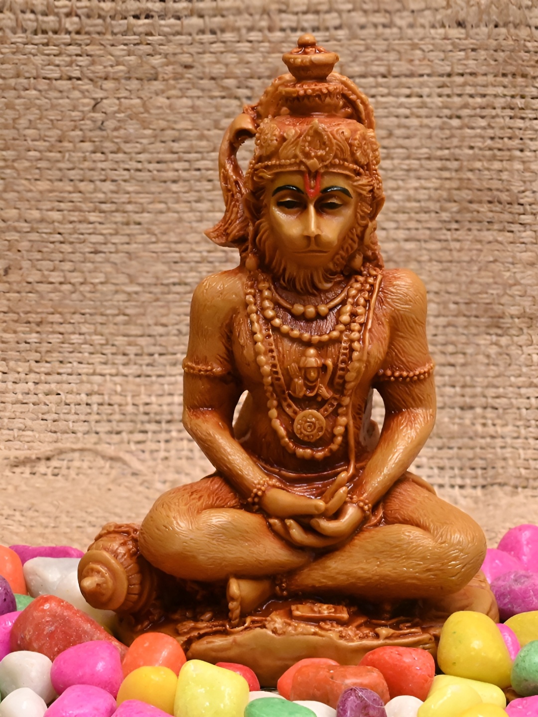 

KARIGHAR Brown Religious Idol Showpiece
