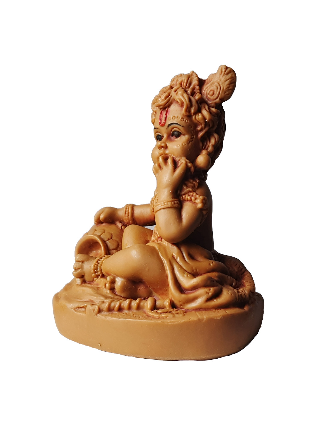 

KARIGHAR Brown Religious Idol Showpiece