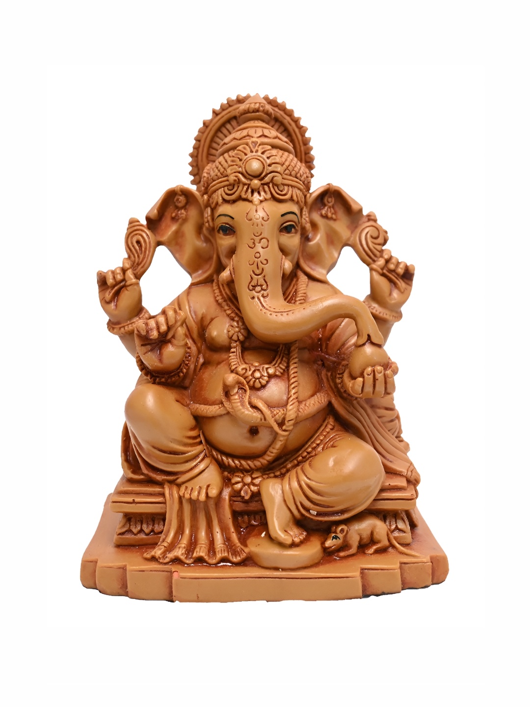 

KARIGHAR Brown Religious Idol Showpiece