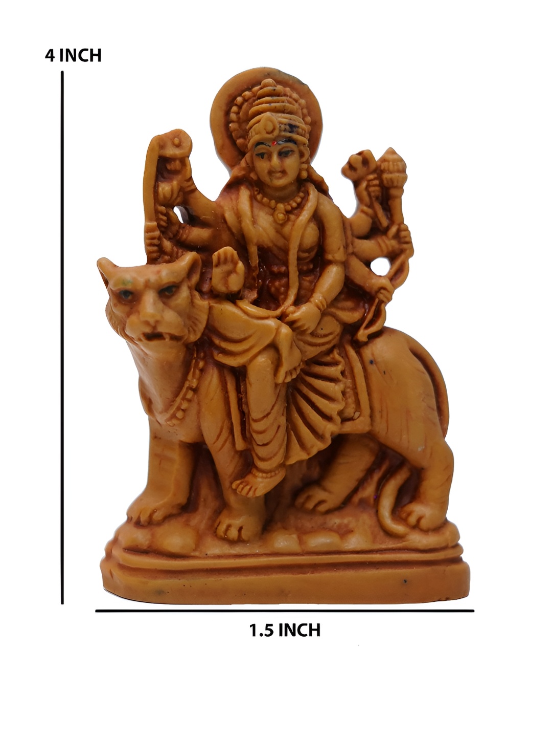 

KARIGHAR Brown Religious Idol Showpiece
