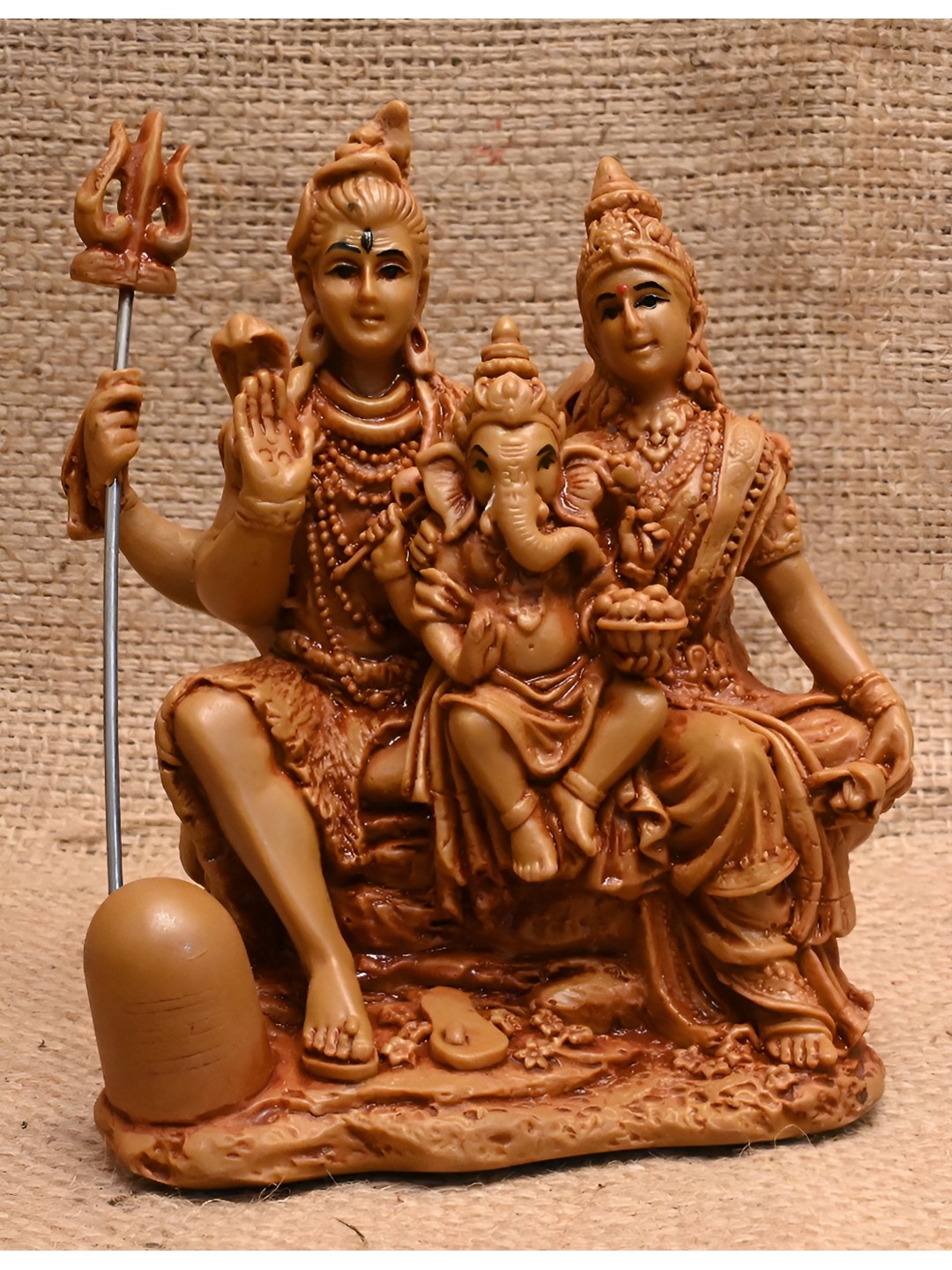 

KARIGHAR Brown Religious Idol Showpiece
