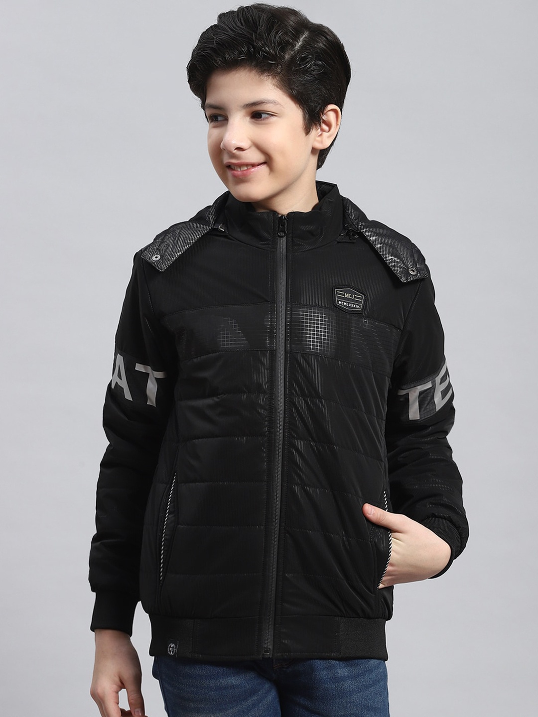 

Monte Carlo Boys Lightweight Padded Jacket, Black