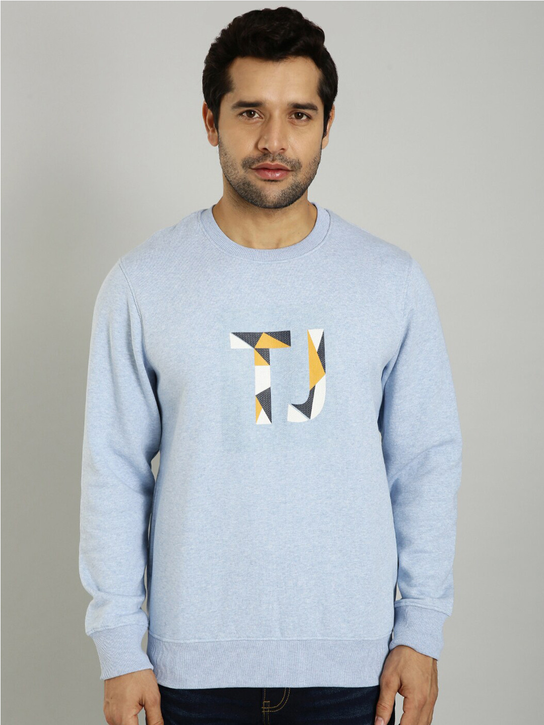 

Indian Terrain Printed Pullover Sweatshirt, Blue