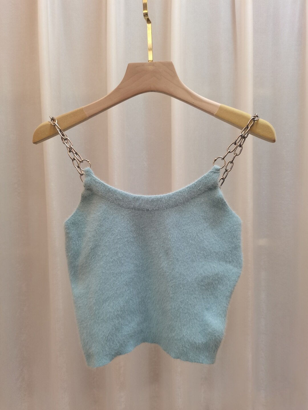 

StyleCast Girls Blue Shoulder Straps Fitted Top