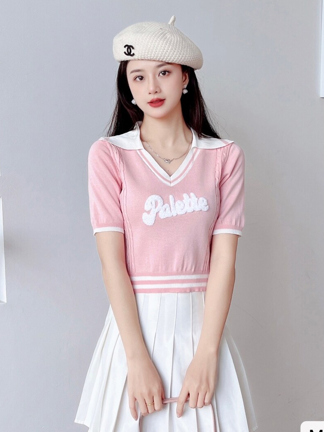 

StyleCast Girls Pink Typography Printed Shirt Style Top