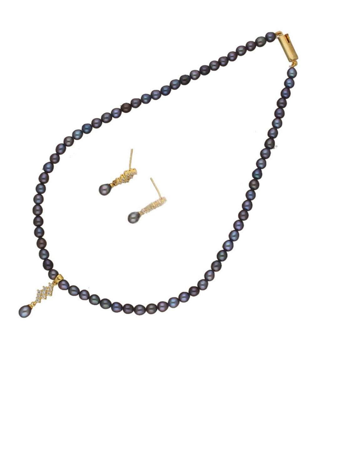 

Sri Jagdamba Pearls Dealer Gold-Plated Beaded Jewellery Set