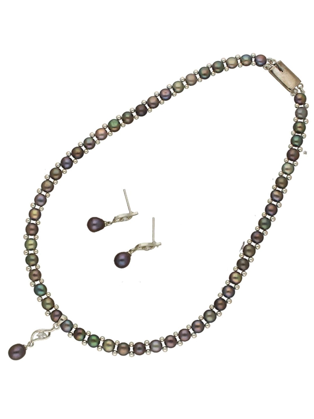 

Sri Jagdamba Pearls Dealer Gold-Plated Beaded Jewellery Set