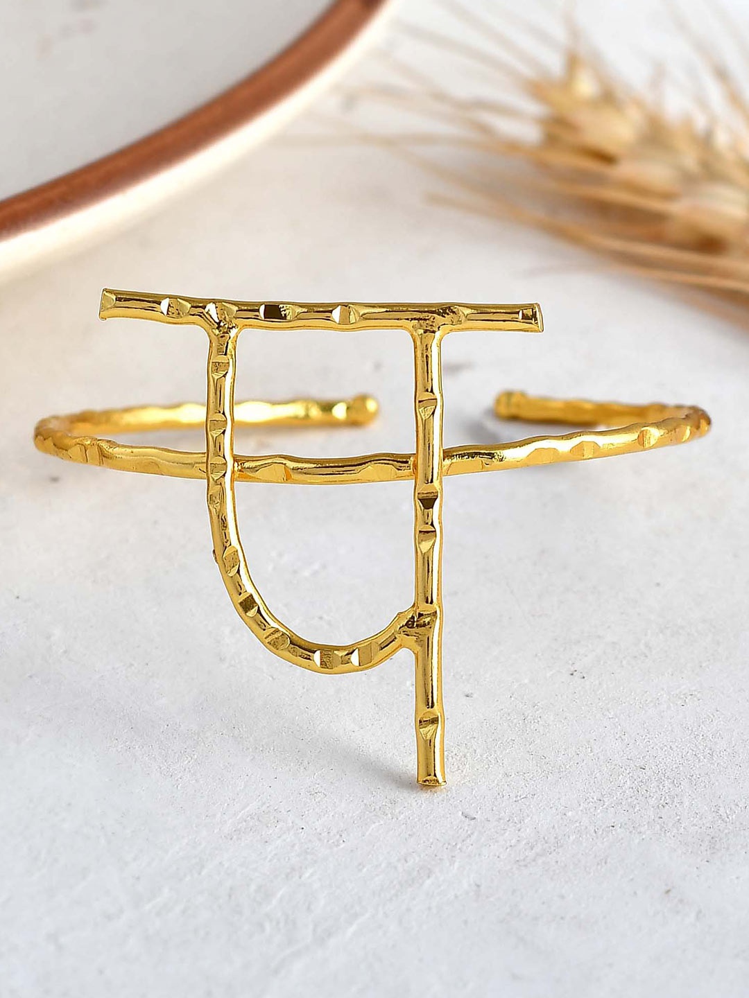 

ZURII 18KT Gold-Plated Bangle-Style Bracelet