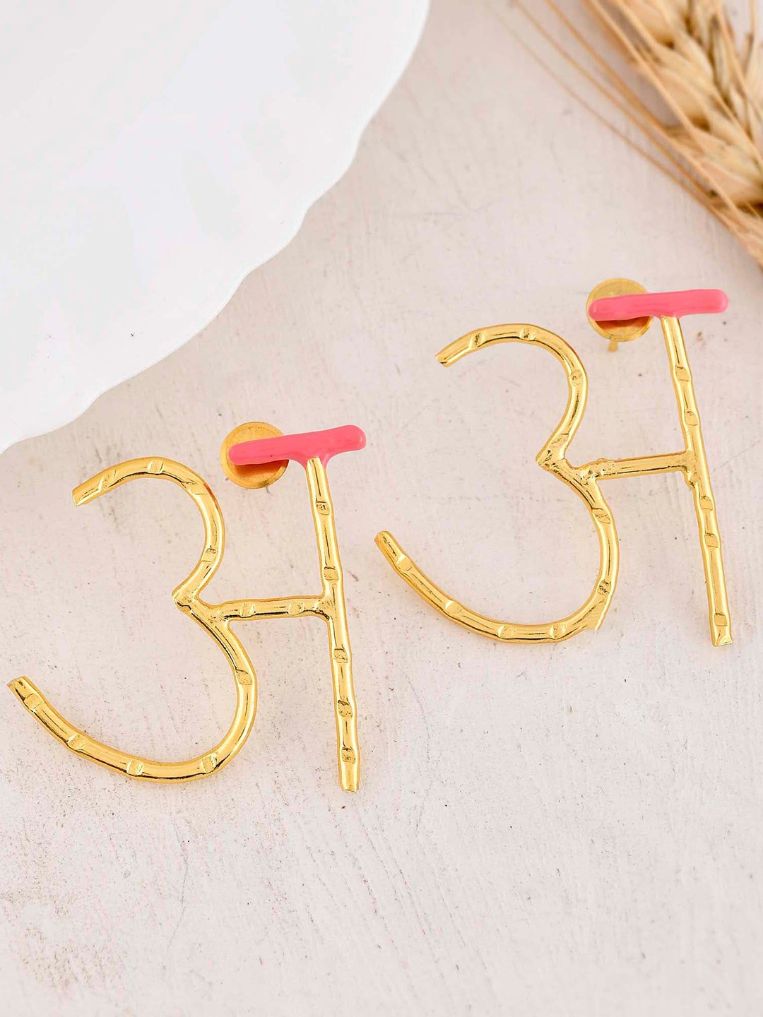 

ZURII 18KT Gold Plated Stud Earrings